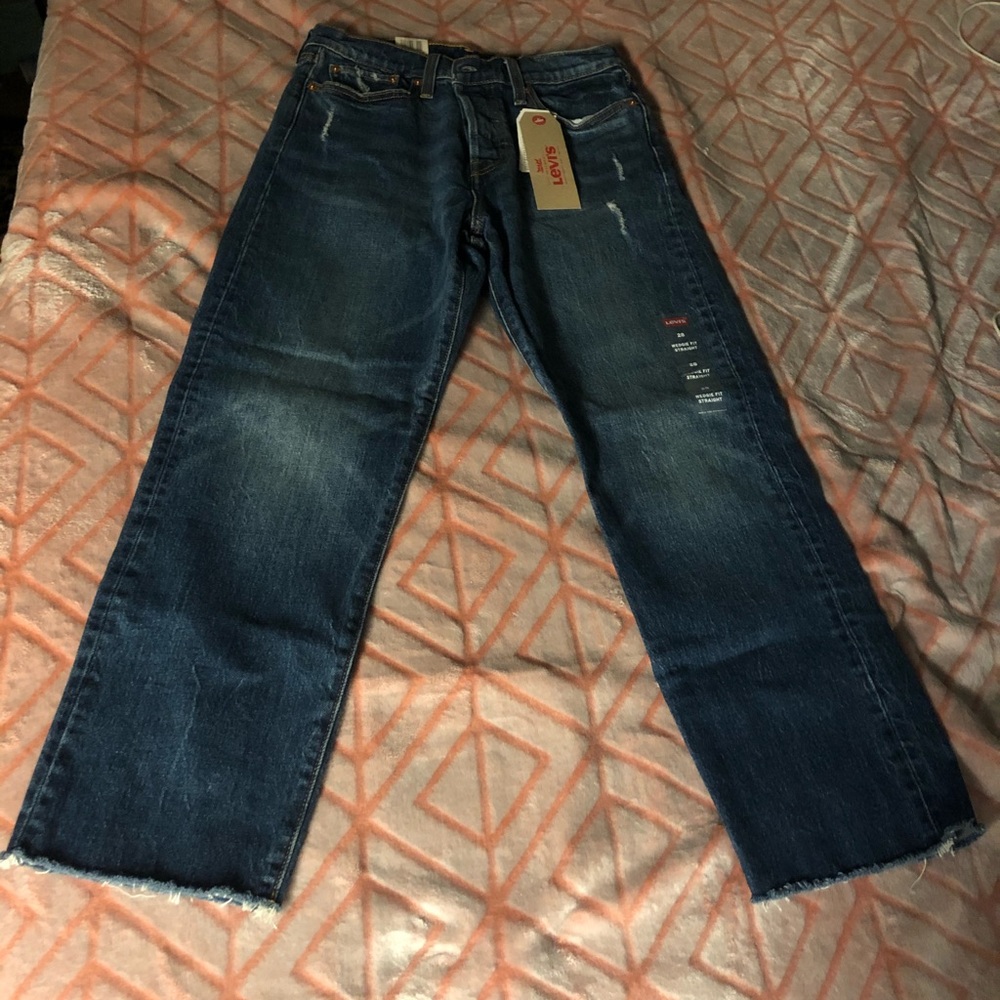 Women's Levi's Wedge Straight Fit Jeans Size 28